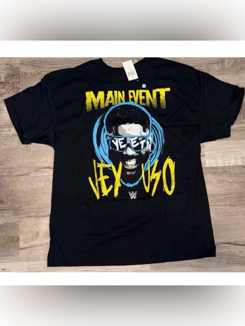 NWT Men's WWE Jey Uso "Main Event" Shirt Size XLCan i come by